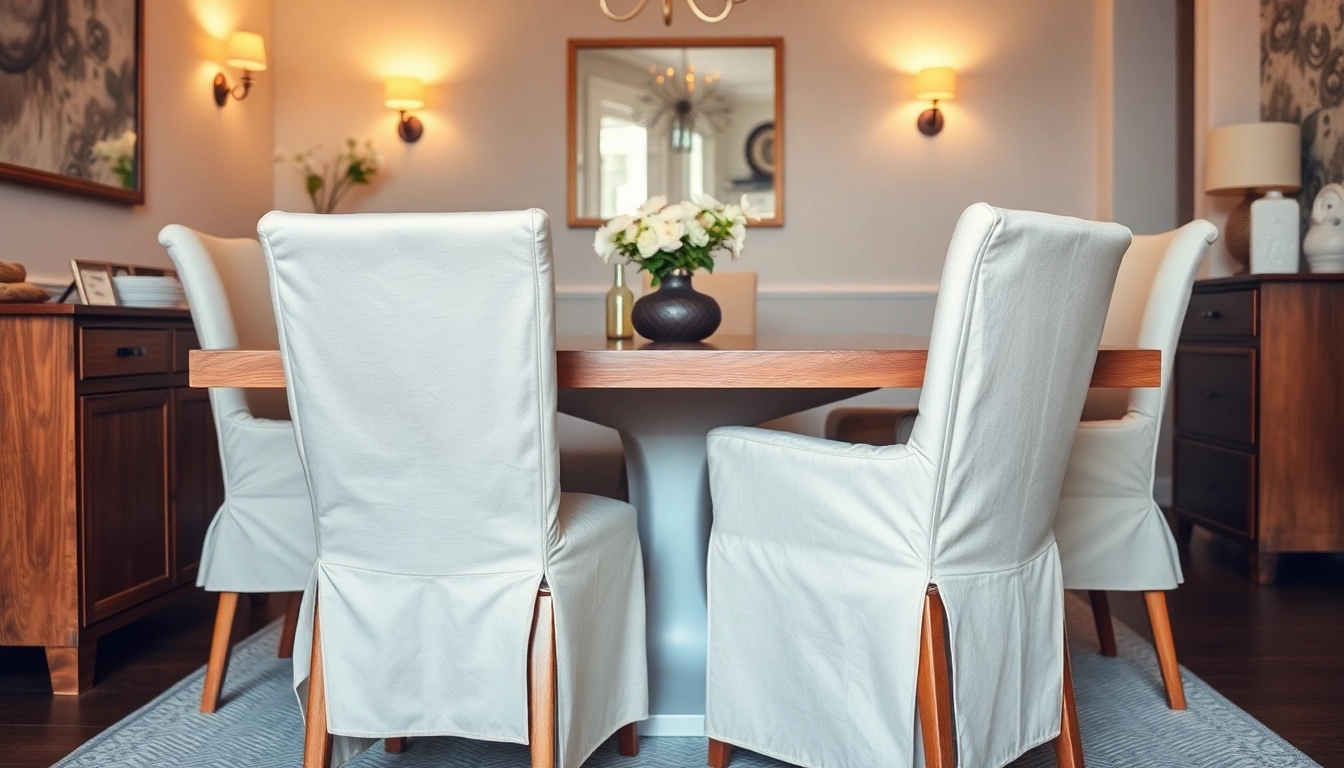 Elegant Housses de Chaises: Transform Your Dining Space with Style and Protection