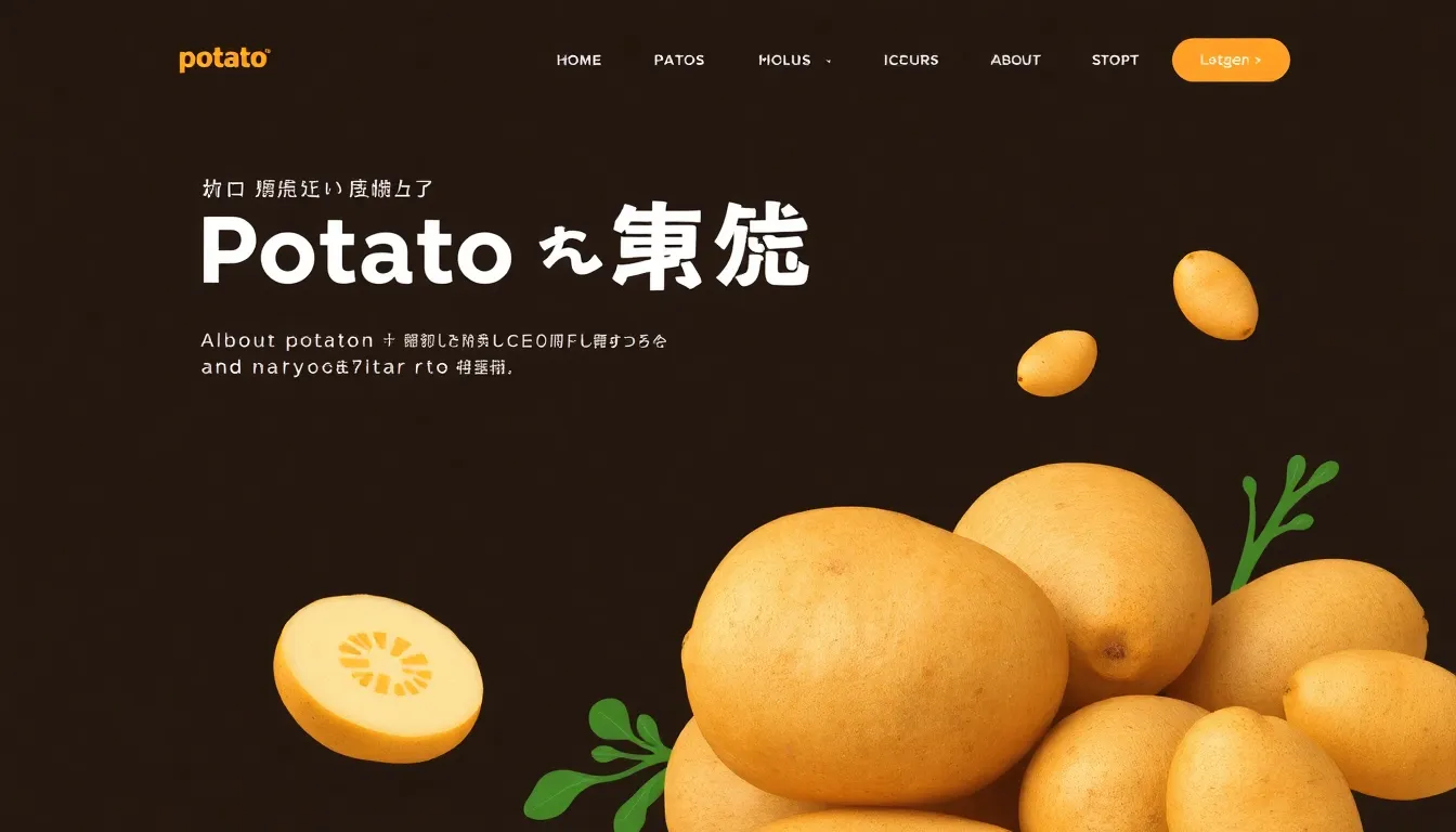 探索创新与美味的结合：potato官网