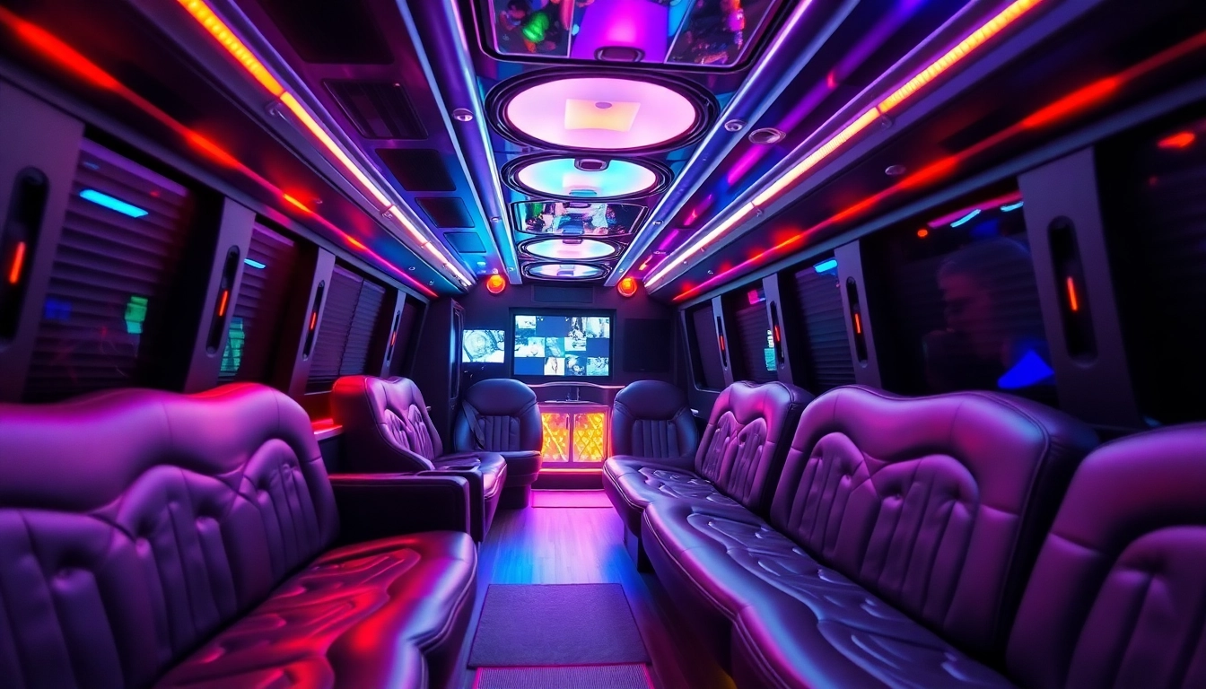 Elegant Atlanta Party Bus Rentals for Unforgettable Celebrations