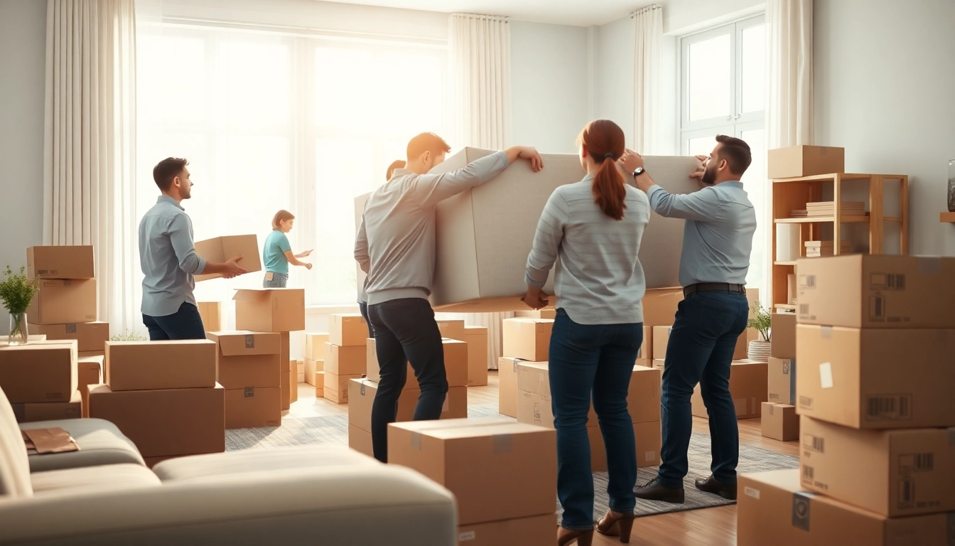 Streamlined moving services offered at https://bennettsmoving.com/ with professional movers in action.