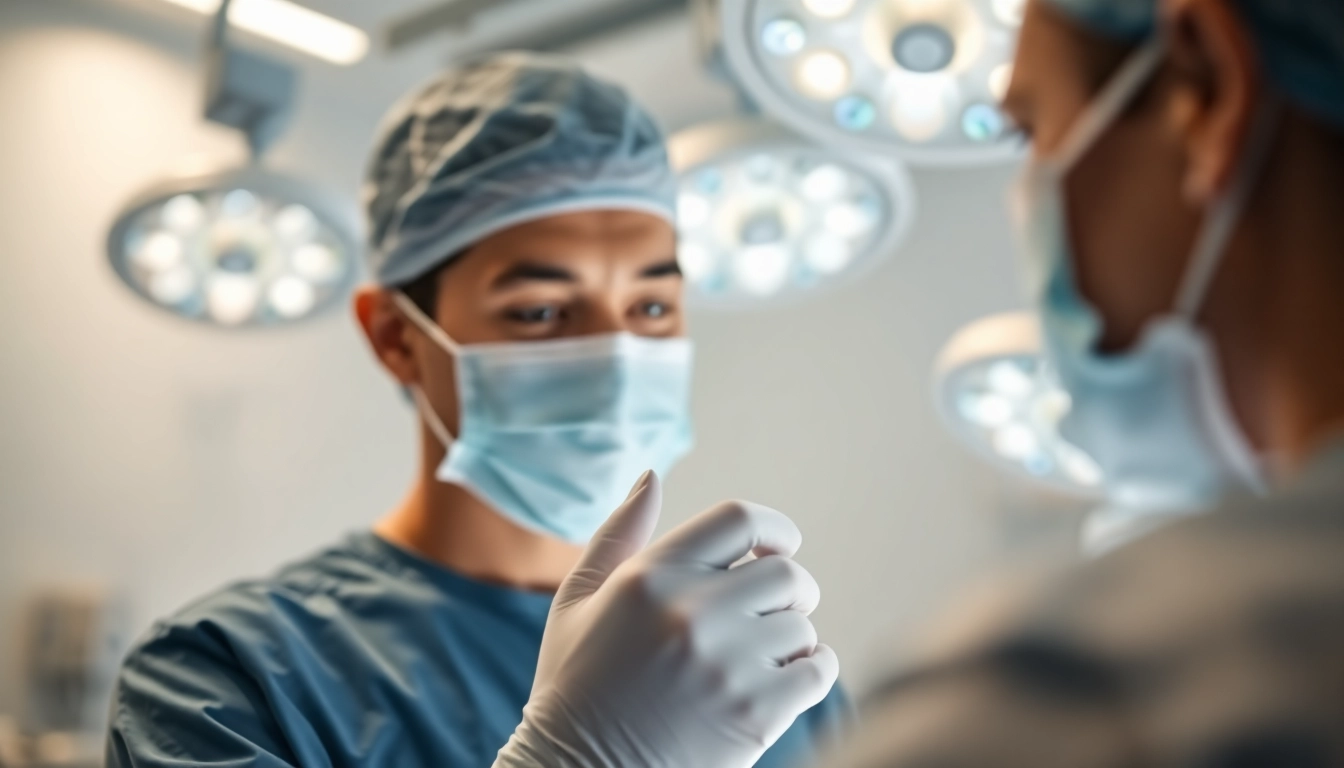 Schönheitschirurgie Braunschweig: Ästhetischer Chirurg führt Operation mit höchster Präzision durch.